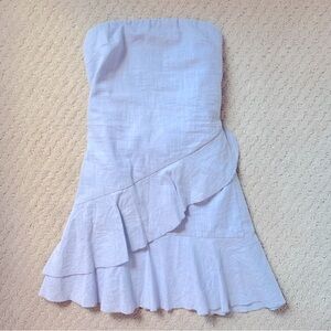 Showpo light blue mini-dress, US size 0